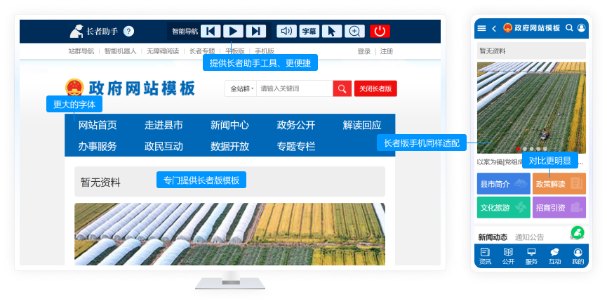 长者版模板 长者版模板